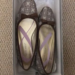 Nine West Floral Flats